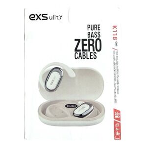 Exsulity K118 Language Translation Earbuds 144 language Translator Beige